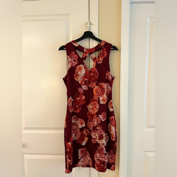 Guess Dresses & Skirts - 🥀 Vintage Guess Floral Printed Lace midi Spring Dress✨ Size: 12